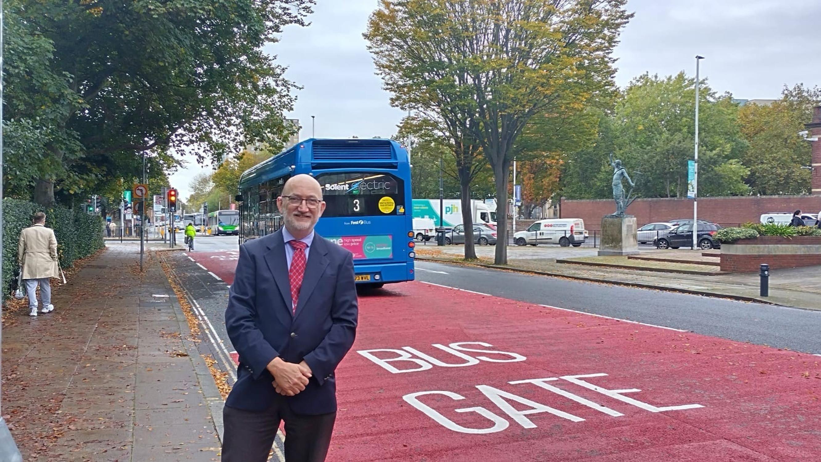 Cllr Peter Candlish, cabinet member for transport