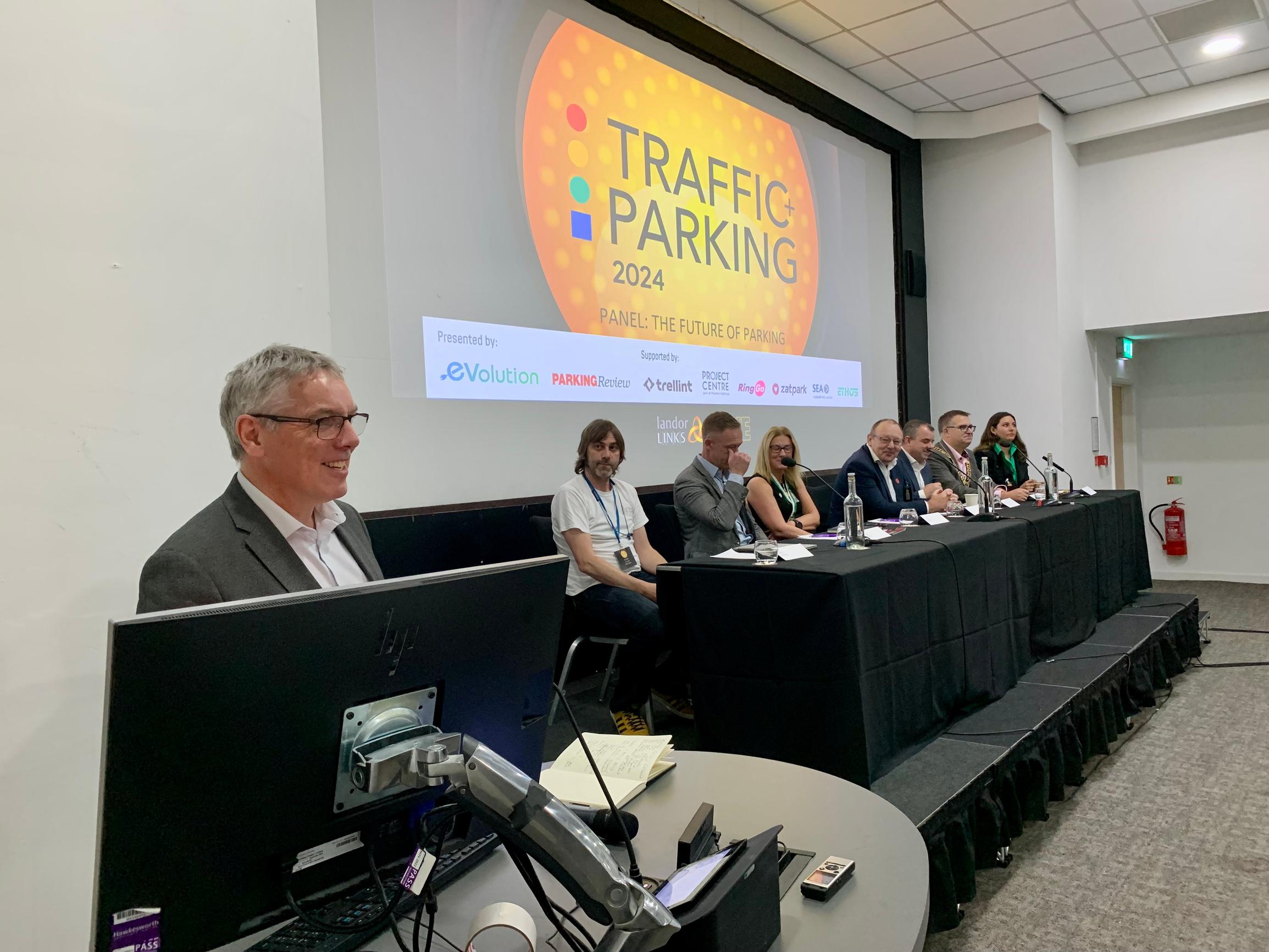 Keith Hanshaw, group managing director, Marston Holdings, chaired a keynote debate on the future of traffic and parking