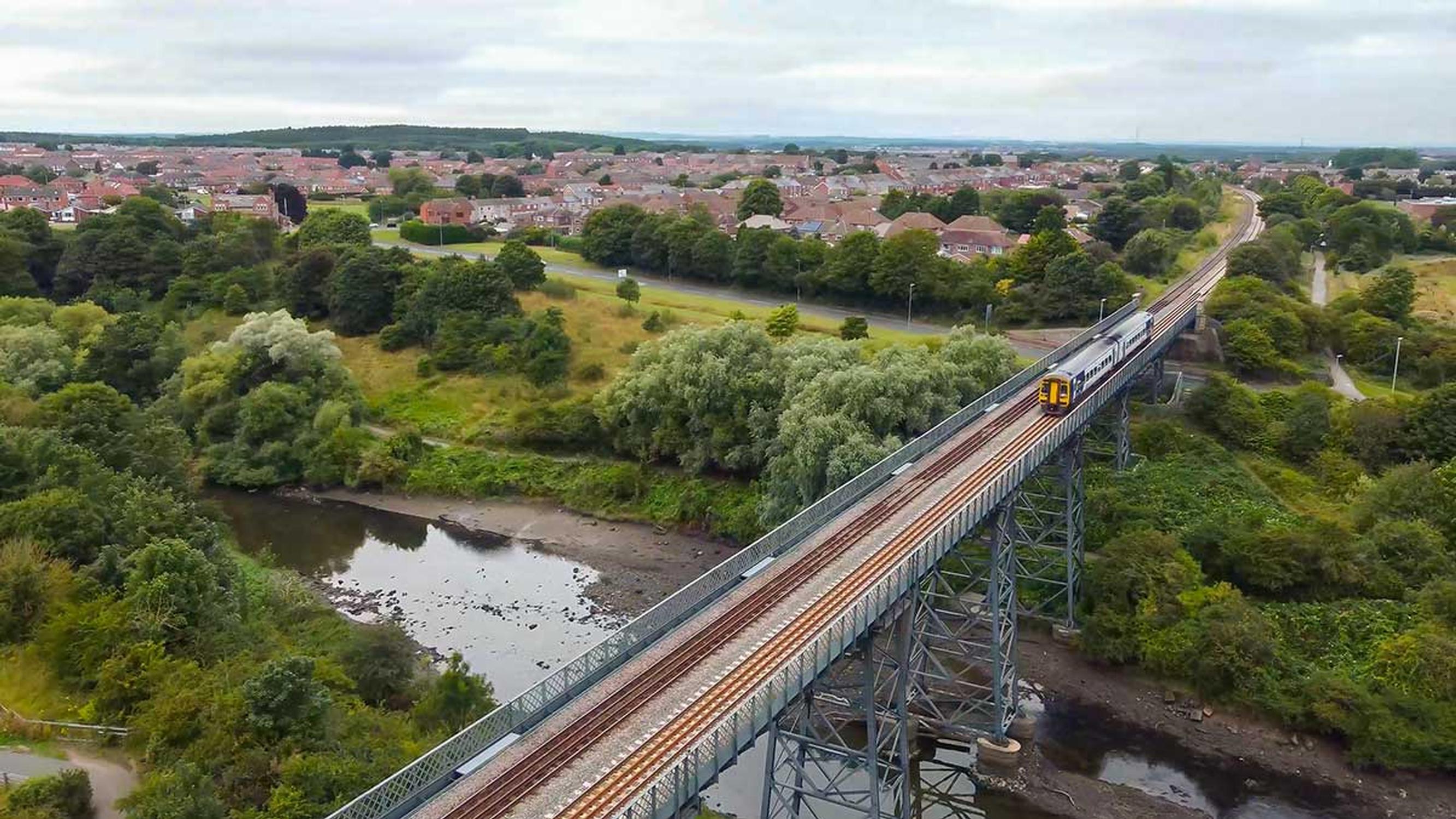 A half-hourly service now runs on the 18-mile route between Ashington and Newcastle