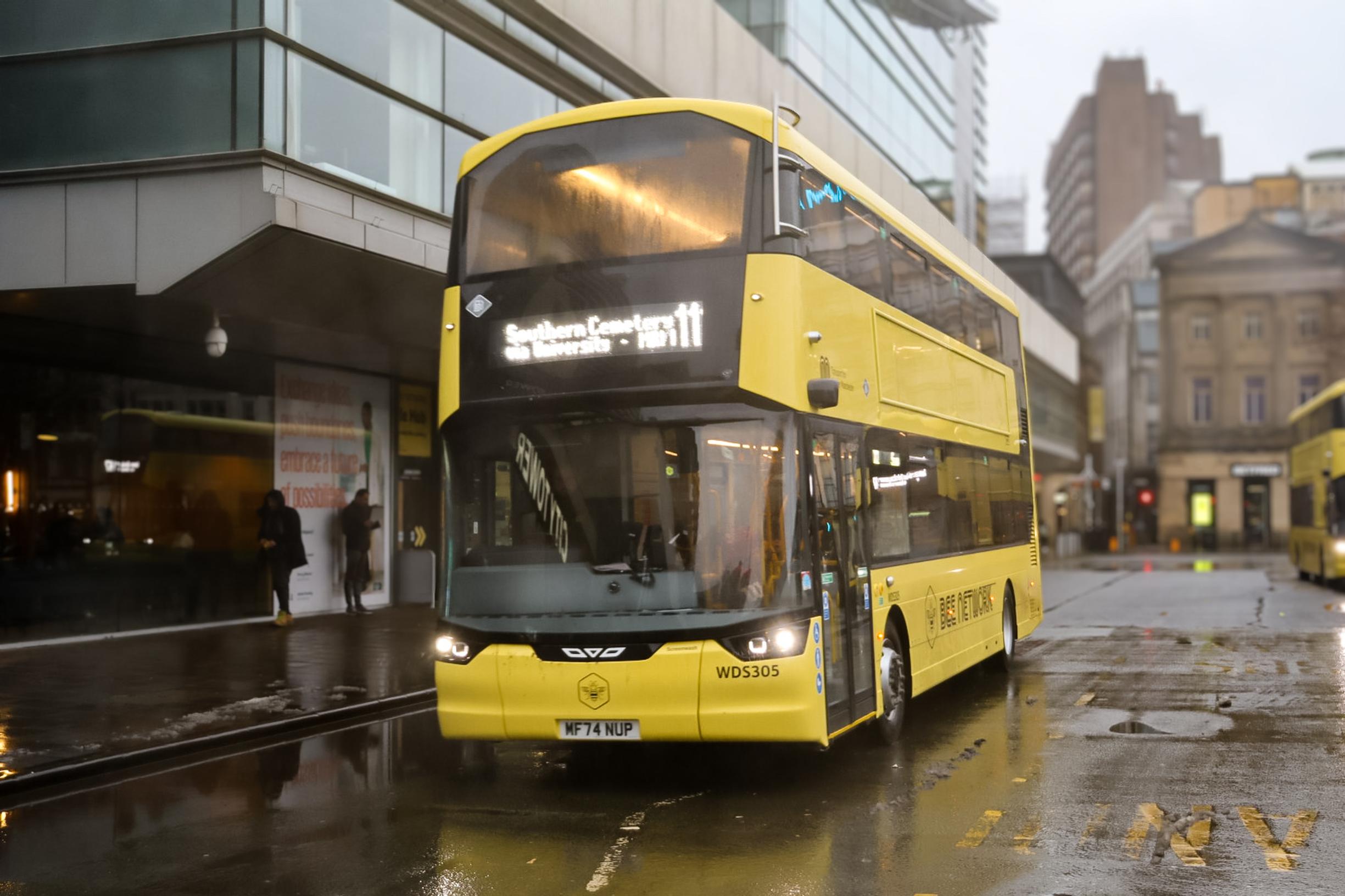 Greater Manchester has become the first region in England outside London to run fully franchised bus services