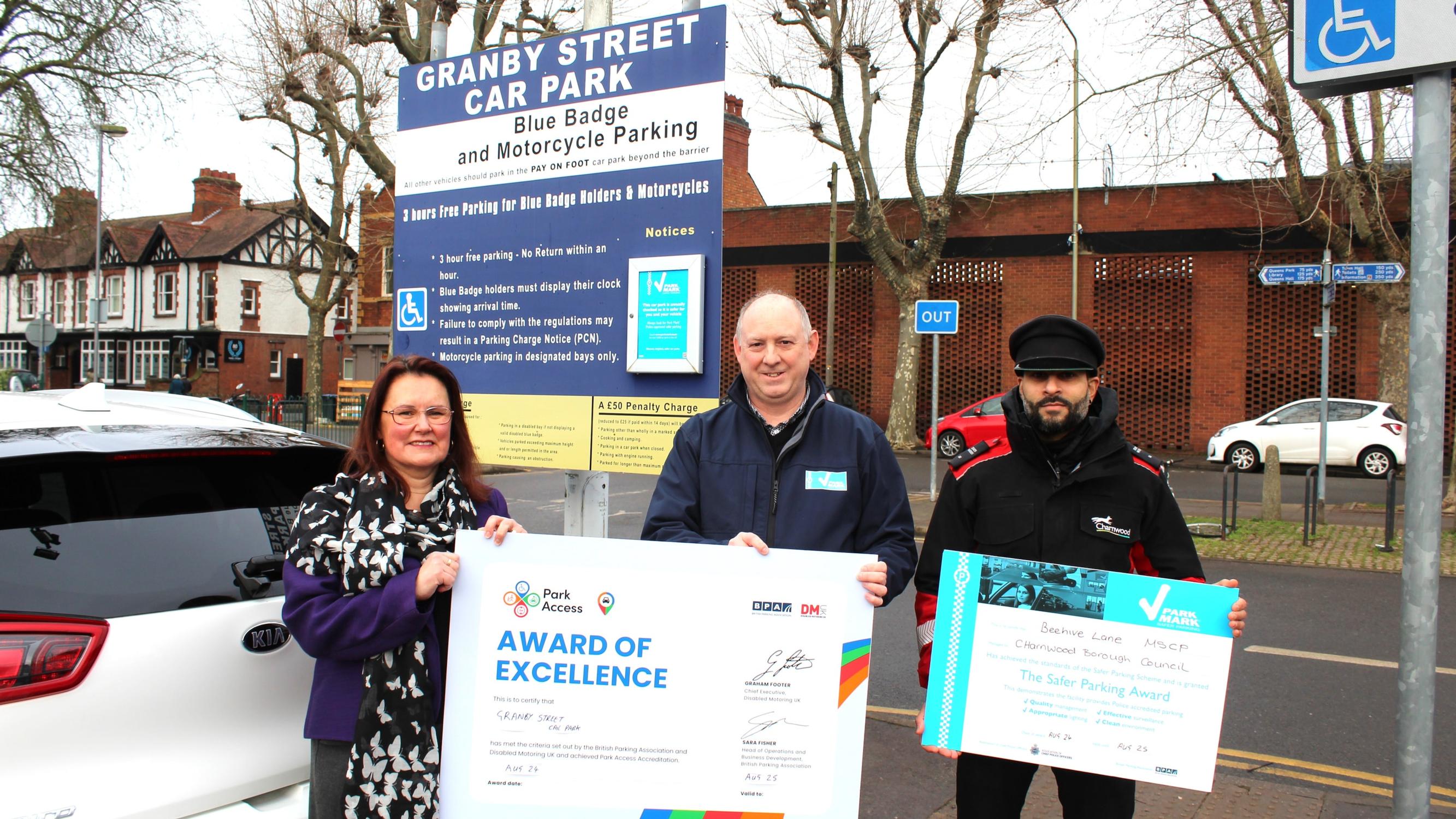 The Granby Street car park`s award