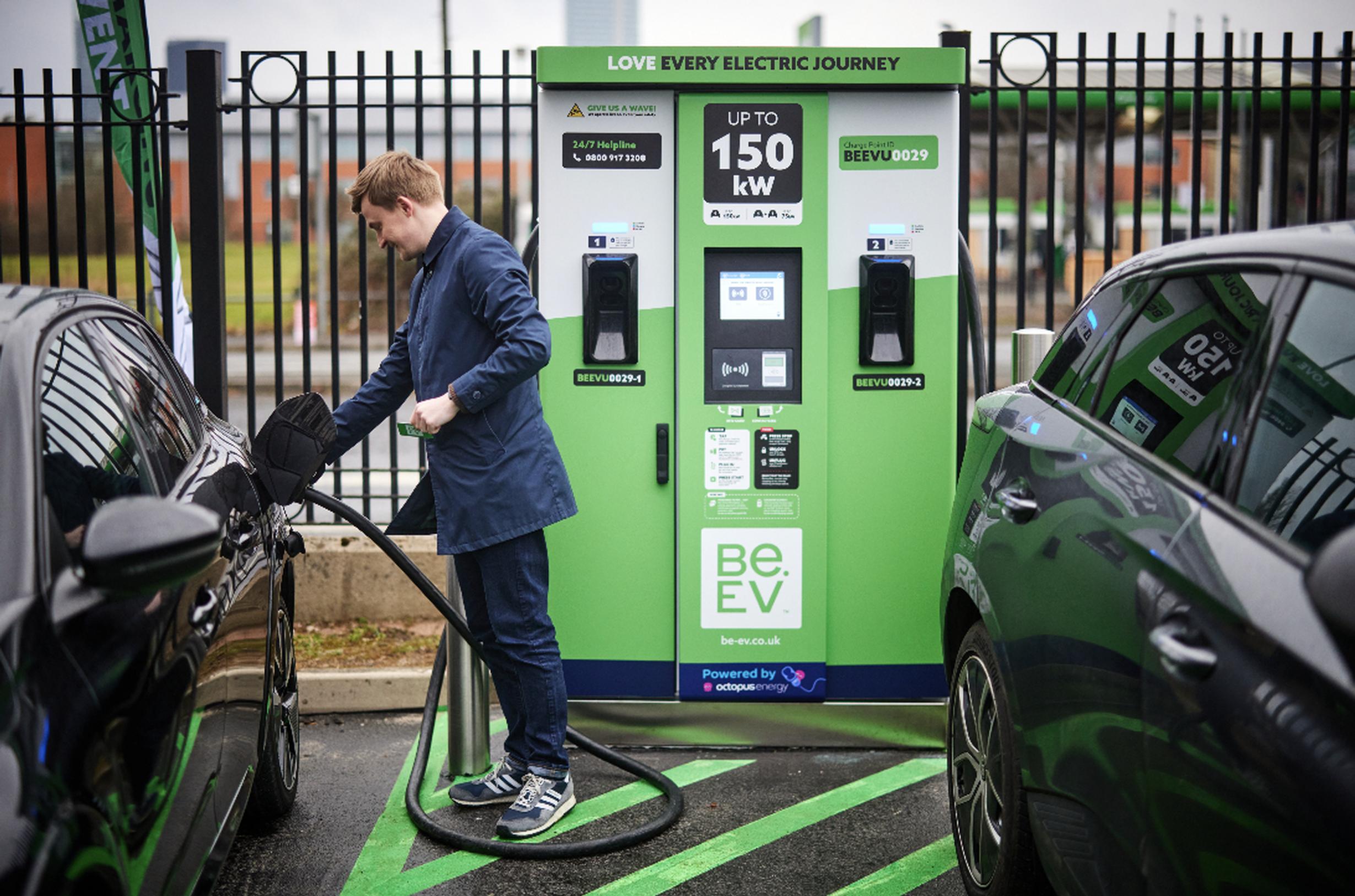 A Be.EV chargepoint