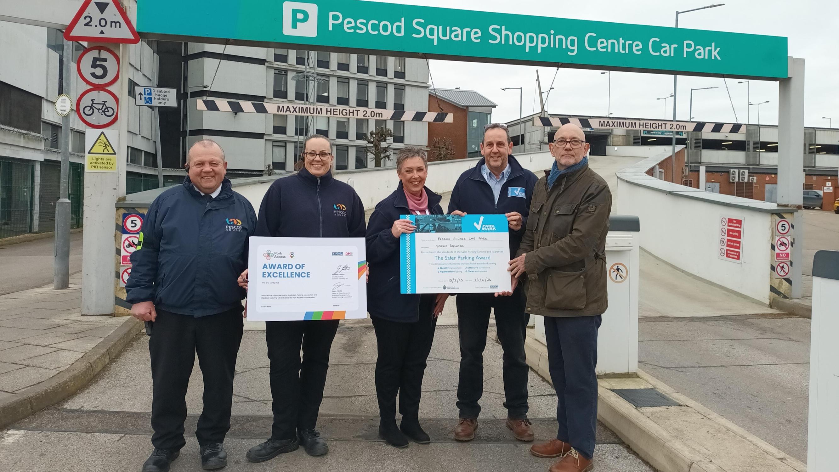 Pescod Square receives Park Mark and Park Access awards