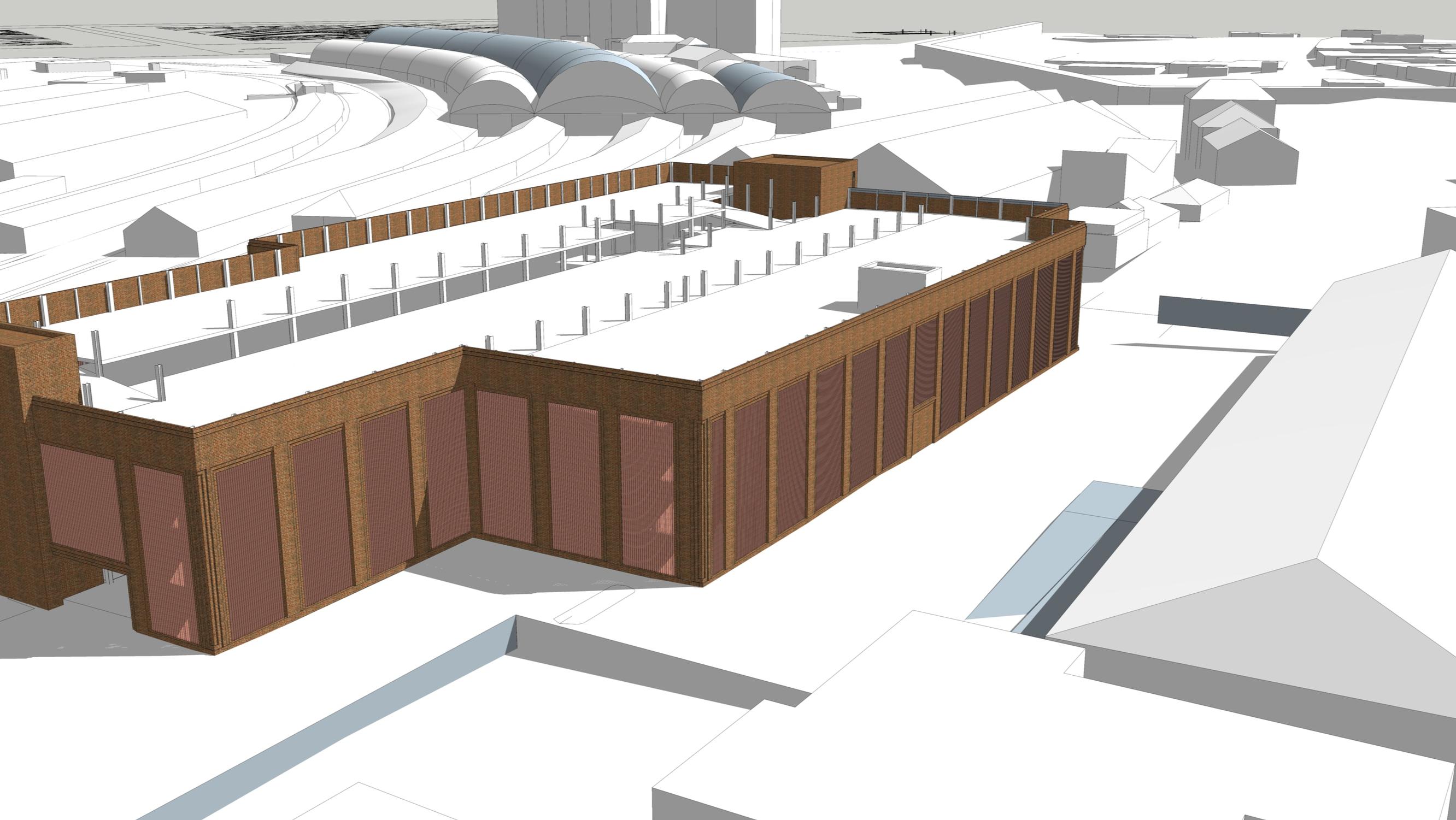 Design for the York Station car park