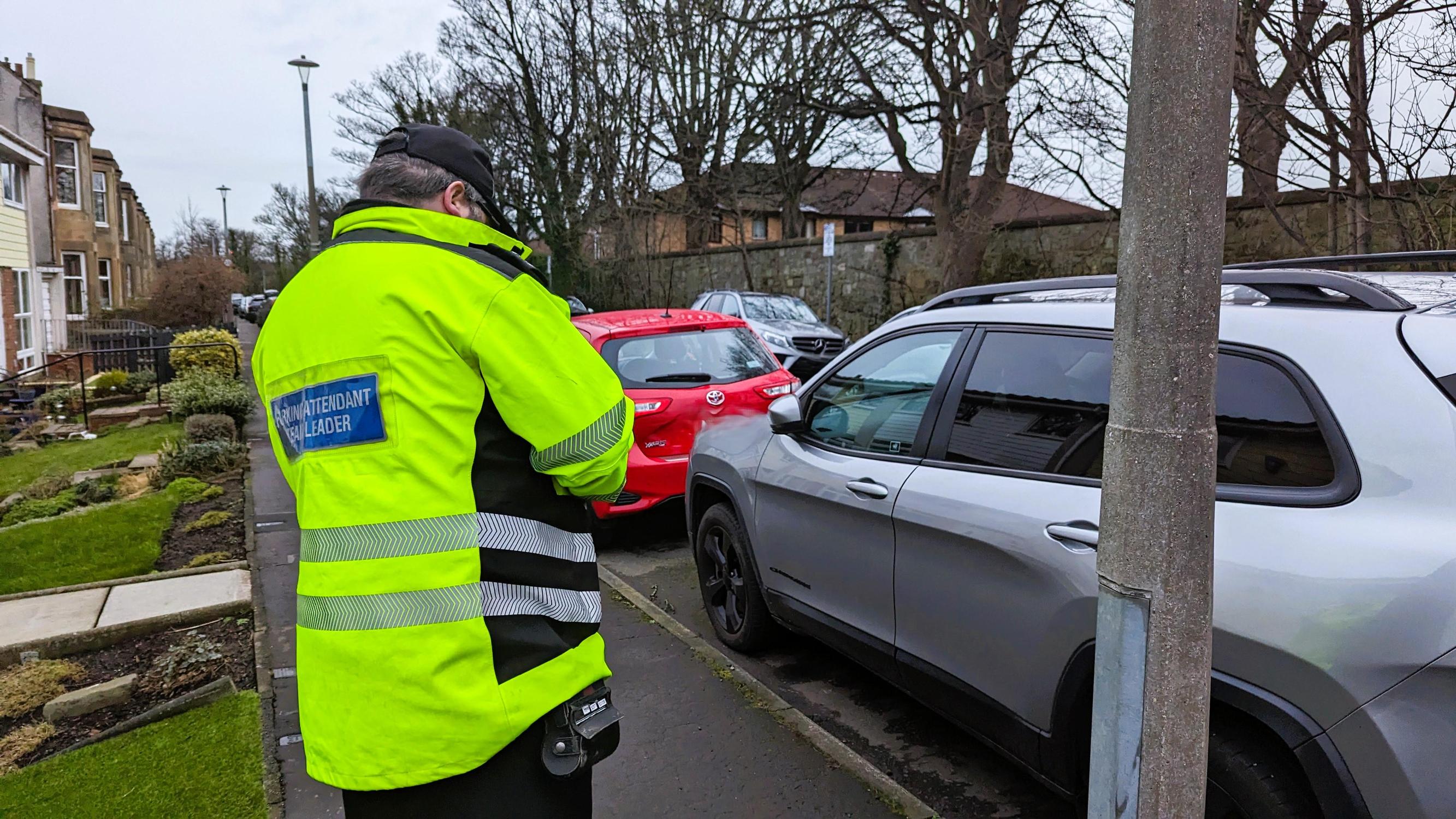 Pavement parking enforcement in Edinburgh