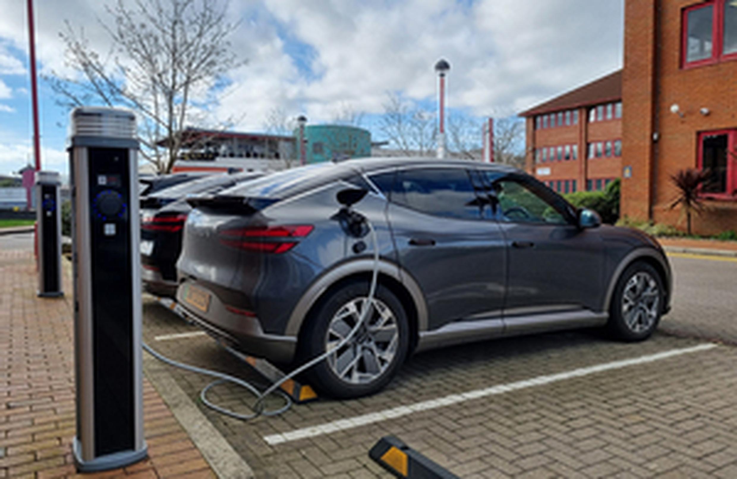 The government is increasing electric vehicle charging grants so they will covering up to £500 for households, landlords, and businesses